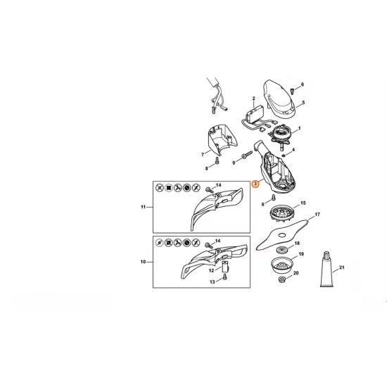 STIHL   Obudowa silnika 4863 602 1200